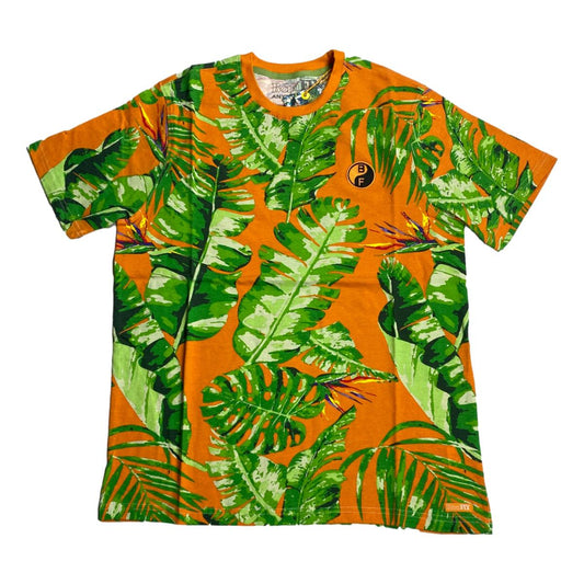 Brazil Floral All Over Print T-Shirt By Born Fly